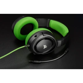 Corsair - HS35 9011197 Stereo Gaming Headset - CA-9011197-NA - Green