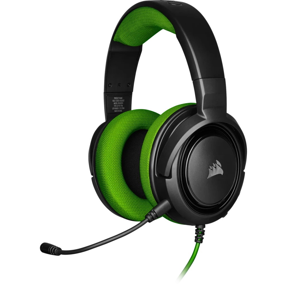 Corsair - HS35 9011197 Stereo Gaming Headset - CA-9011197-NA - Green
