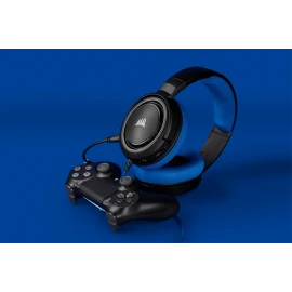Corsair HS35 Wired Stereo Gaming Headset w/Microphone - Blue