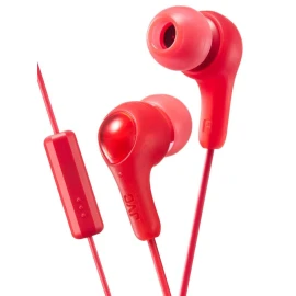 Gumy Plus Earbuds with Remote & Microphone (Red)