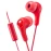 Gumy Plus Earbuds with Remote & Microphone (Red)