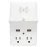 Prime Wireless-Charging-Dock Wall Tap with 2 Outlets and Dual USB Charger