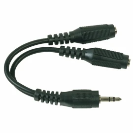 RCA 3.5mm Stereo Headphone Y-Adapter