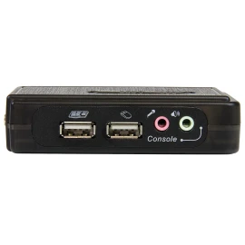 StarTech 2 Port USB VGA KVM Switch - Single VGA - Hot-key & Audio Support - 2048x1536 @60Hz KVM Switch - KVM Video Switch