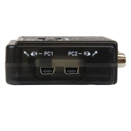 StarTech 2 Port USB VGA KVM Switch - Single VGA - Hot-key & Audio Support - 2048x1536 @60Hz KVM Switch - KVM Video Switch