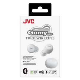 Jvc Gumy Mini Bluetooth Earbuds, True Wireless With Charging Case (Coconut White)