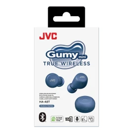 Jvc Riptidz Bluetooth Earbuds, True Wireless With Charging Case (Navy)