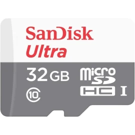 SanDisk Ultra - Flash memory card (microSDHC to SD adapter included) - 32 GB - Class 10 - microSDHC UHS-I