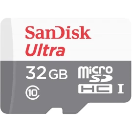 SanDisk Ultra - Flash memory card (microSDHC to SD adapter included) - 32 GB - Class 10 - microSDHC UHS-I