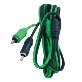 X-Treme Green Series Rca Audio Cable (3 Feet)