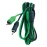 X-Treme Green Series Rca Audio Cable (3 Feet)