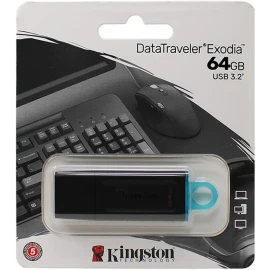 Kingston DataTraveler Exodia 64GB USB 3.2 Flash Drive
