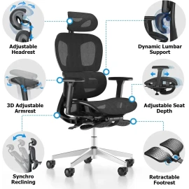 PatioMage Ergonomic Office Chair