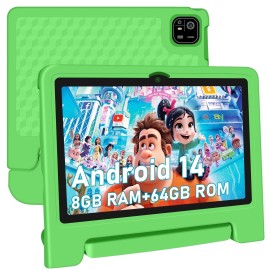 MengDash Kids Tablet 10.1-Inch Android with Parental Controls Educational Apps