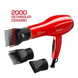 RED by KISS 2000W Ceramic Hair Dryer Tourmaline Ionic