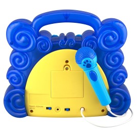 eKids Blues Clues Sing-Along Boombox for Kids with Microphone BC-115