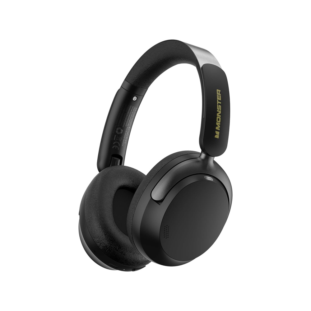 Monster Persona 3rd ANC Active Noise Cancelling Bluetooth Headphones Black MH22231