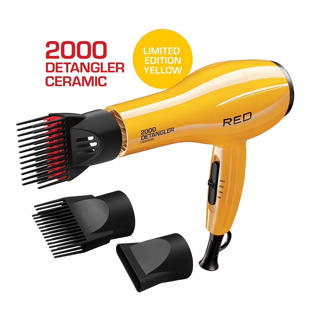RED by KISS 2000W Ceramic Hair Dryer Tourmaline Ionic
