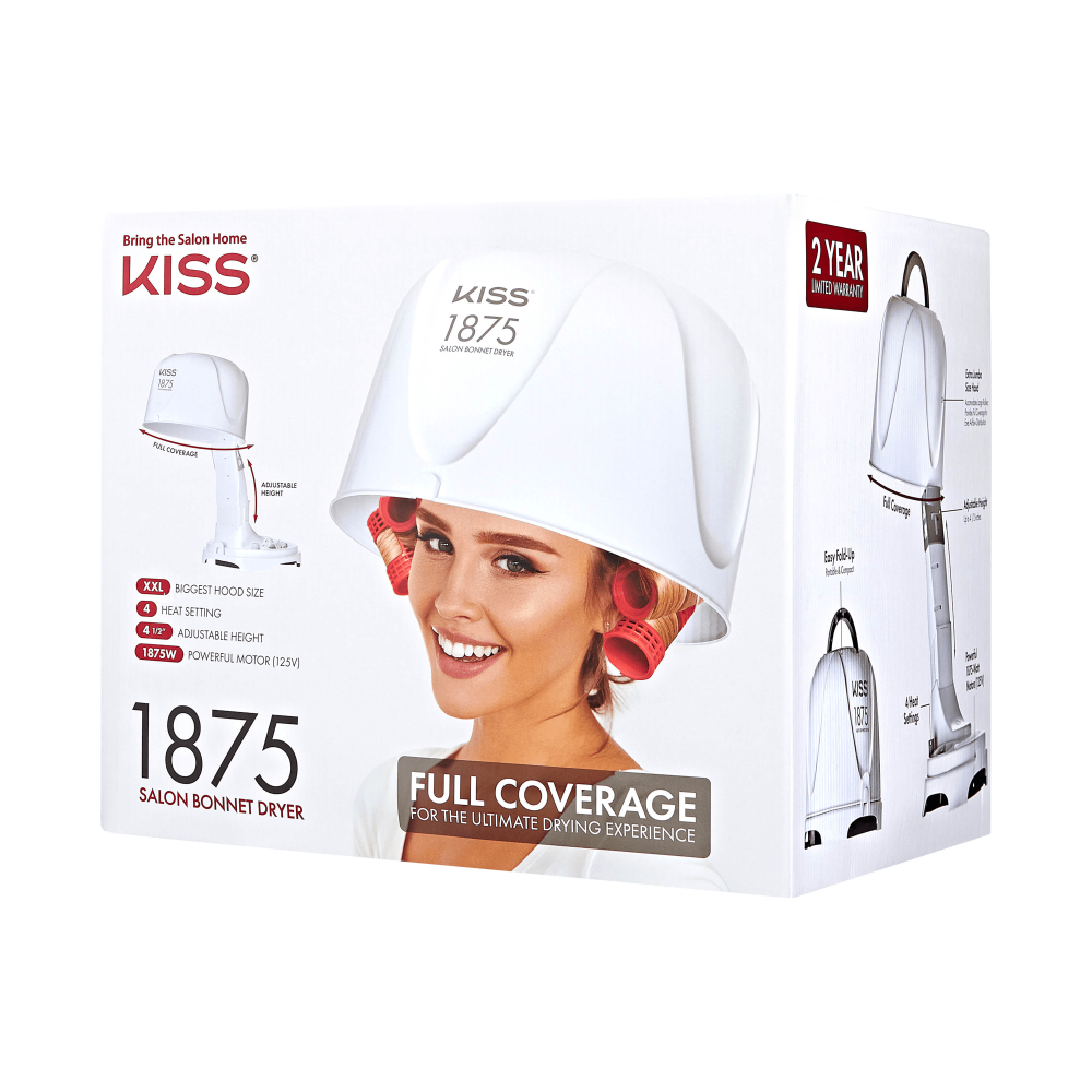 RED by Kiss BD07 Tourmaline Ceramic Hair Dryer Detangler Blow Dryer