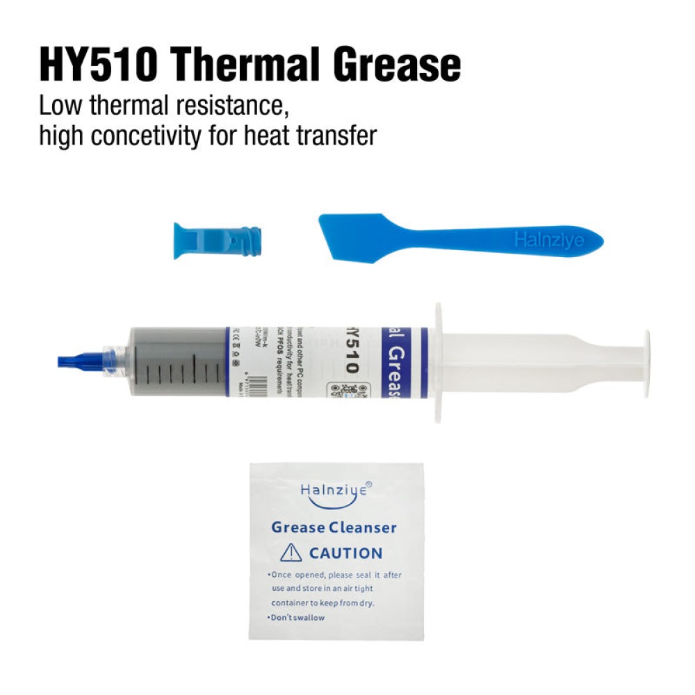 Bay Direct HY510 Reusable Silicone Thermal Paste CPU Heat Sink Compound