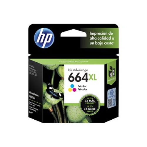 HP 664XL - 8 ml - High Yield - Tricolor - Original - Ink Advantage - Ink Cartridge
