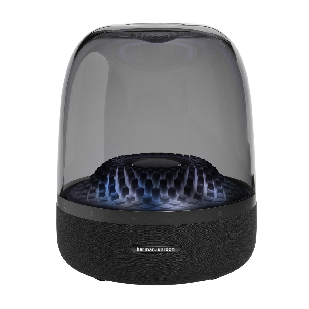 Harman Kardon Aura Studio 4 130W Bluetooth Home Speaker with LED Light Show Black