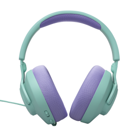 JBL Quantum 100 M2 Wired Gaming Headset with Detachable Mic Cyan