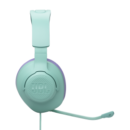 JBL Quantum 100 M2 Wired Gaming Headset with Detachable Mic Cyan
