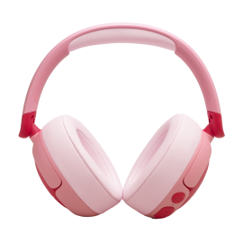 JBL Junior 470NC Wireless Over-Ear Noise Cancelling Kids Headphones Pink