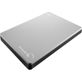 Seagate - Backup Plus Slim for Mac 2TB External USB 3.0 Portable Hard - Silver
