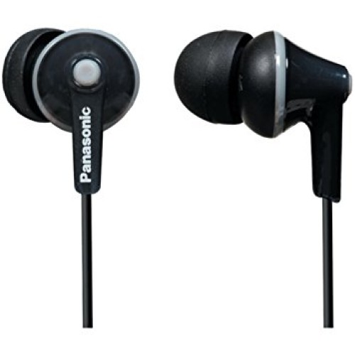 Panasonic  ErgoFit In-Ear Earbuds (Black)