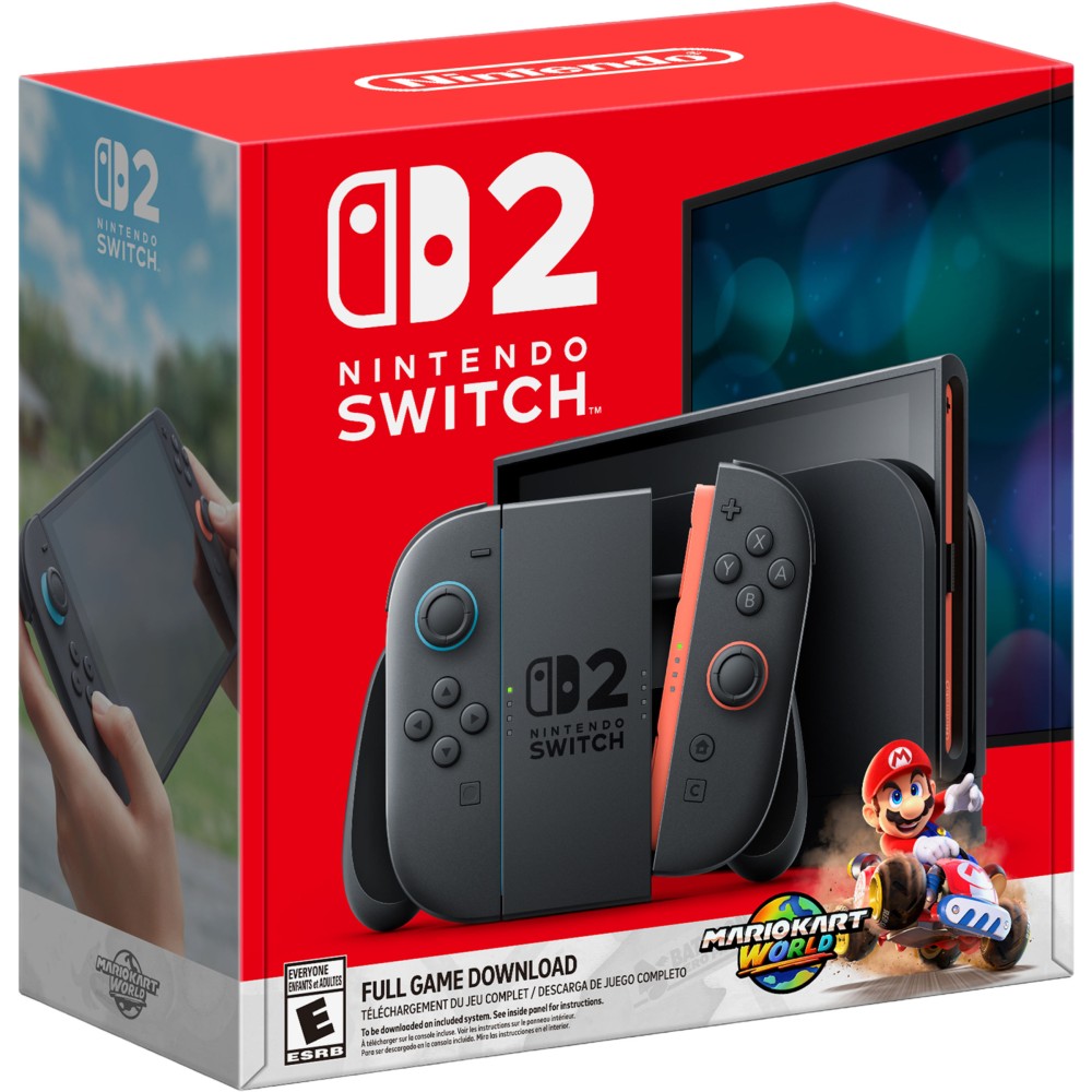 Nintendo Switch 2 + Mario Kart World Bundle 256GB Console