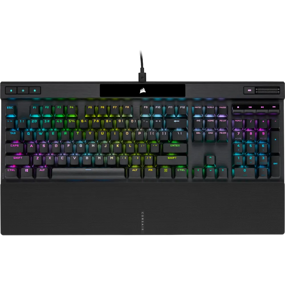 Corsair K70 RGB PRO Mechanical Gaming Keyboard Cherry MX Red 8000Hz Hyper-Polling Black