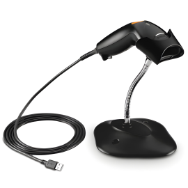 Zebra LS1203 USB Barcode Scanner Kit LS1203-7AZU0100SR with Stand