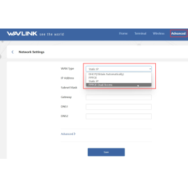 WAVLINK AX3000 WiFi 6 Range Extender Dual Band 160MHz 256 Devices
