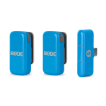 RODE Wireless Micro 2-Person USB-C Wireless Microphone System Blue WIMICROCBLU