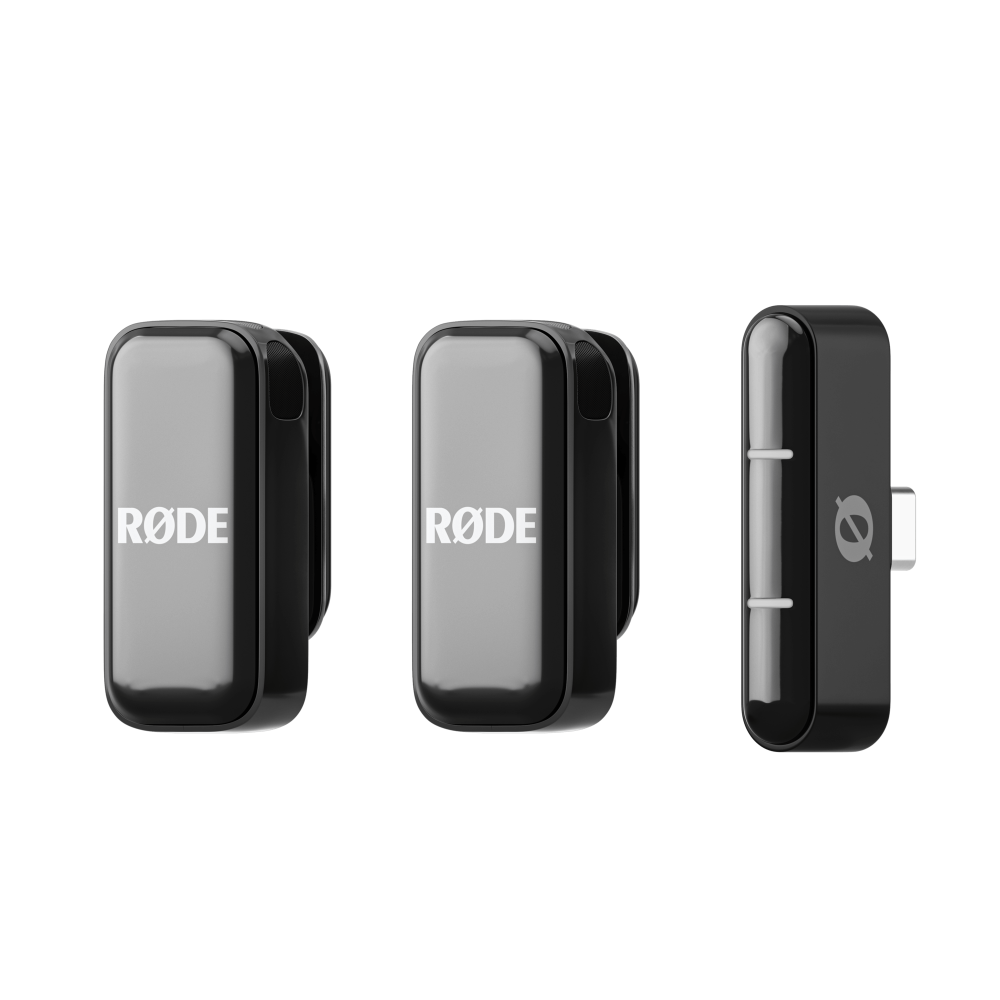 RODE Wireless Micro 2-Person USB-C Wireless Microphone System Black WIMICROCBLK