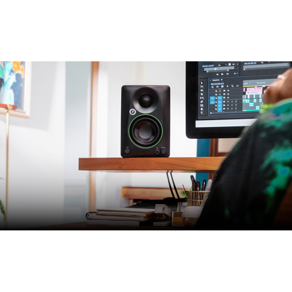 Mackie CR4.5 4.5-Inch Powered Creative Reference Studio Monitor Speakers Pair