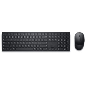 Dell Pro KM5221W - Retail Box - keyboard and mouse set - wireless - 2.4 GHz - QWERTY - English - black