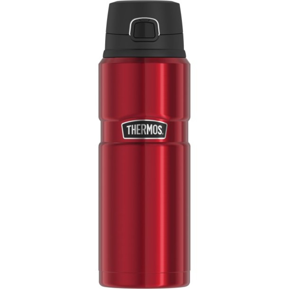 24-OUNCE STAINLESS KING™ VACUUM-INSULATED STAINLESS STEEL DRINK BOTTLE (MATTE RED)