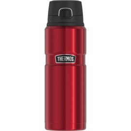 24-OUNCE STAINLESS KING™ VACUUM-INSULATED STAINLESS STEEL DRINK BOTTLE (MATTE RED)