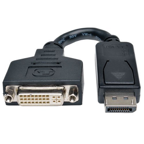 Tripp Lite DisplayPort to DVI Adapter Converter Cable Compact