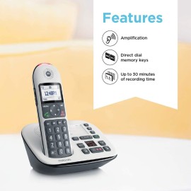 CD5 SERIES DIGITAL CORDLESS TELEPHONE WITH ANSWERING MACHINE (1 HANDSET)