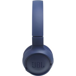 JBL TUNE 500BT Headphones with mic on-ear Bluetooth wireless blue