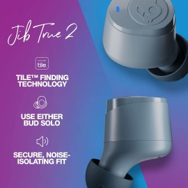 JIB® TRUE 2 IN-EAR TRUE WIRELESS STEREO BLUETOOTH® EARBUDS WITH MICROPHONES (CHILL GRAY)