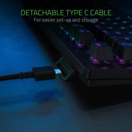 Razer Huntsman - Tournament Edition - keyboard - backlit - USB - US - key switch: Razer Crimson Switch - black