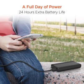 USB-C® FAST CHARGE POWER BANK FOR IPHONE® AND ANDROID™ (10,000 MAH)