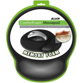 COMFORTFOAM MEMORY FOAM MOUSE PAD (BLACK)