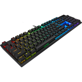 Corsair Memory - Keyboard - Wired - English - USB - Ergonomic Design - All black - Low Profile