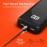 DUAL USB + USB-C® POWER BANK WITH DIGITAL BATTERY INDICATOR (20,000 MAH)